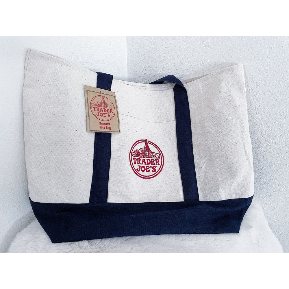 TRADER JOE’S Canvas Tote Bag - Picture 2 of 3